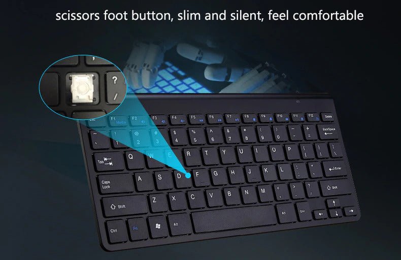 2.4 GHz Wireless Mini Keyboard And Optical Mouse Set